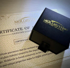 5.43g Moldavite & Herkimer Diamond Silver Pendant