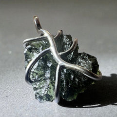 Moldavite & Silver Pendant 2.45g