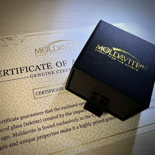 0.6g Moldavite & Silver Pendant