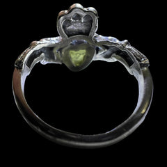 Claddagh Silver Ring (Size K, 5-1/4)