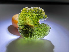 8.68g Moldavite with Inner Bubble