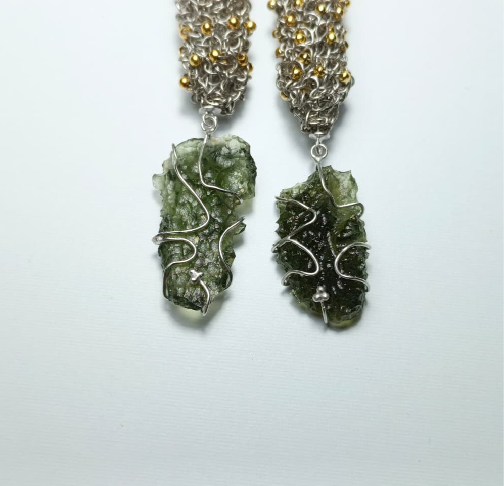 best moldavite earring