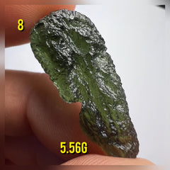 5.56g Chlum Drop Moldavite