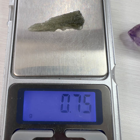 Angel Chime Moldavite | 0.75g | Marouskovo Pole