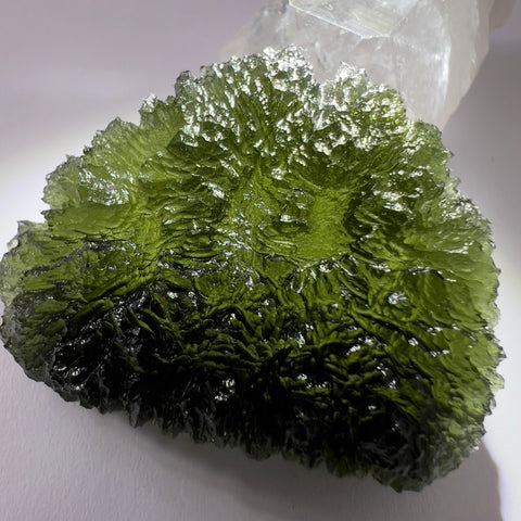 Premium Moldavite Specimen | 26.04g | Maly Chlum