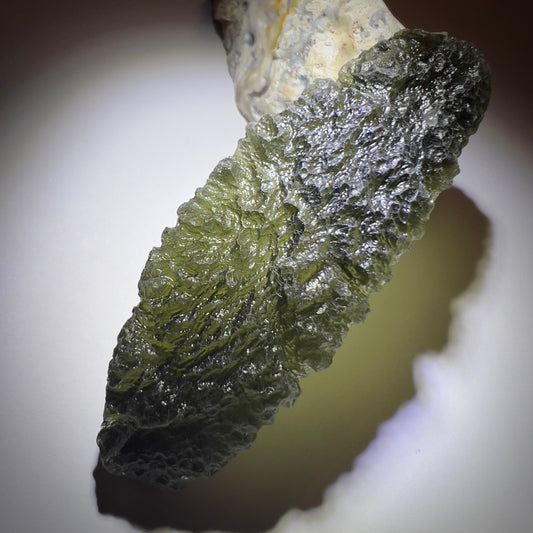 14.94g Angel Chime Moldavite - Marouskovo Pole
