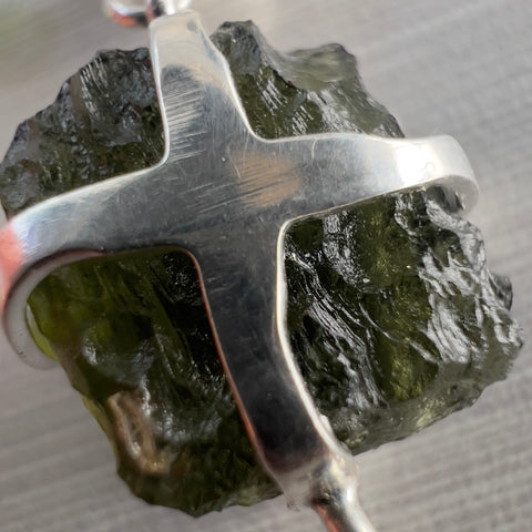 Beautiful Jasper & Peridot Beaded Moldavite Necklace