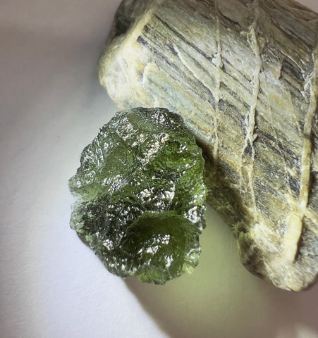 Raw Moldavite |  2.52g | Marouskovo Pole