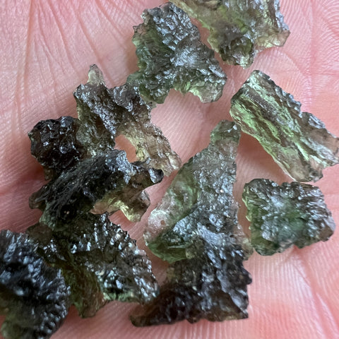 8.46g Wholesale Moldavite Lot.