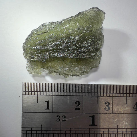 Natural Moldavite 'Hagstone' | 3.43g | Marouskovo Pole