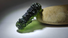 Beautiful Moldavite 8.46gr - intricate sculpturing