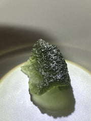 8.9g Moldavite, beautiful texture & colour