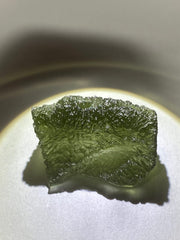 8.9g Moldavite, beautiful texture & colour