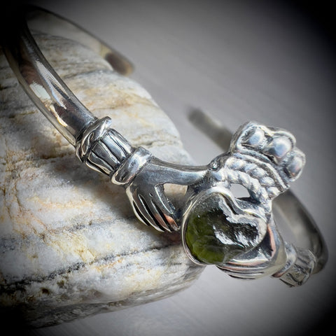 Sterling Silver Claddagh Bracelet | 0.30g | Chlum