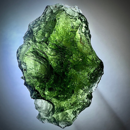 Moldavite stone specimen