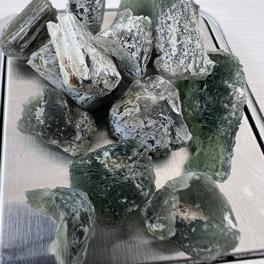 20.9g Moldavite Wholesale Lot 13pc.