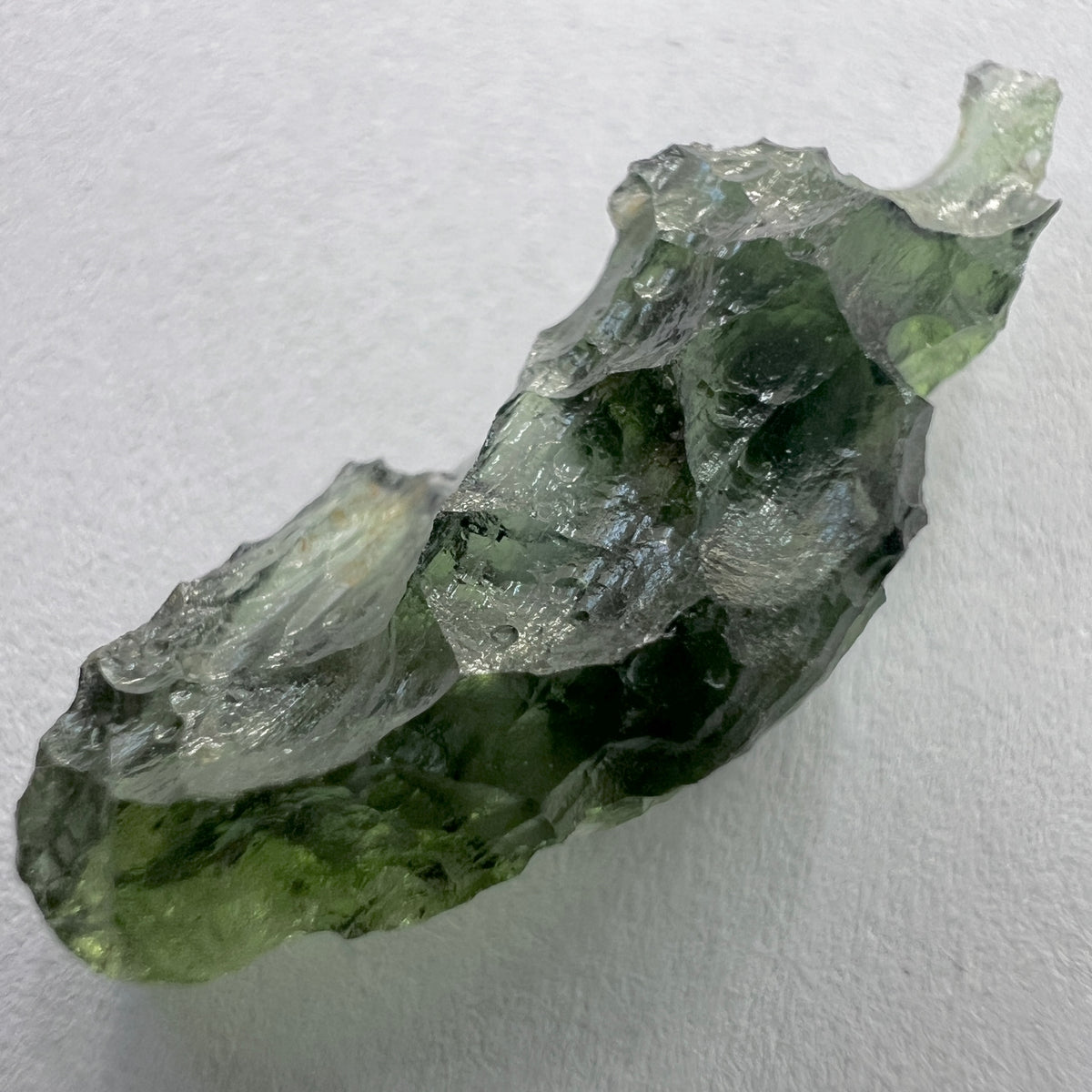 Raw moldavite | 1.38g | Marouskovo Pole