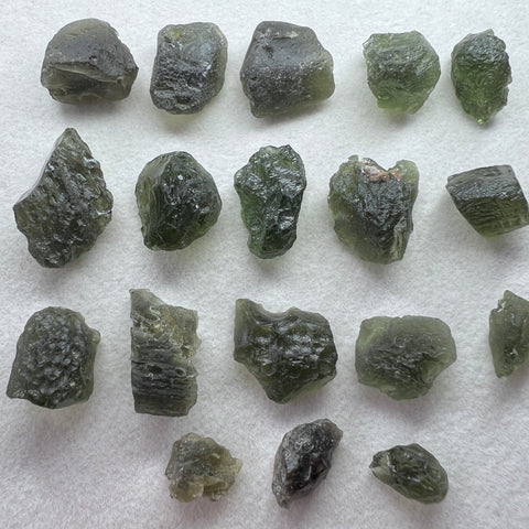 24g Wholesale Moldavite lot