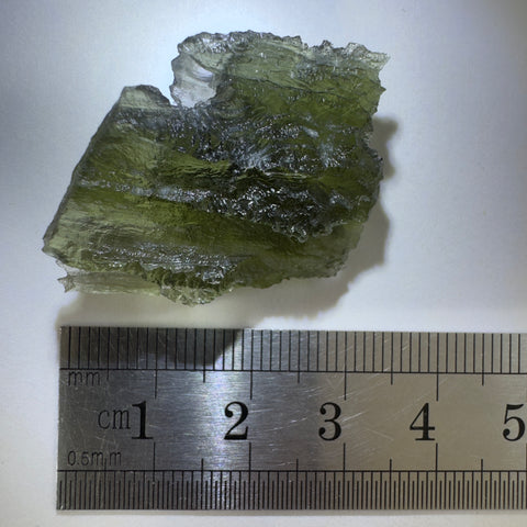 Raw Moldavite | 7.83g | Marouskovo Pole