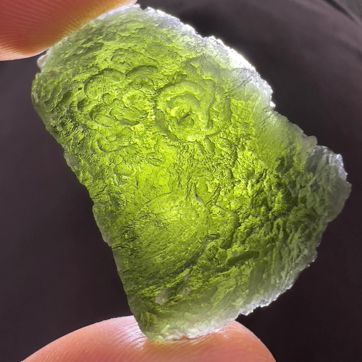 16.3g Brusna "Frosty" Moldavite