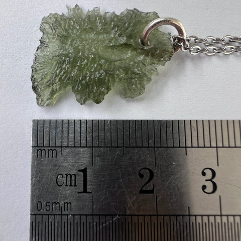Moldavite Pendant | 1.76g | Chlum