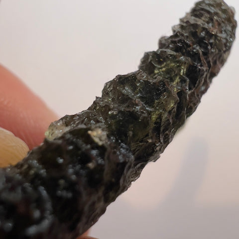 11.71g Angel Chime Moldavite - Marouskovo Pole (Hagstone)