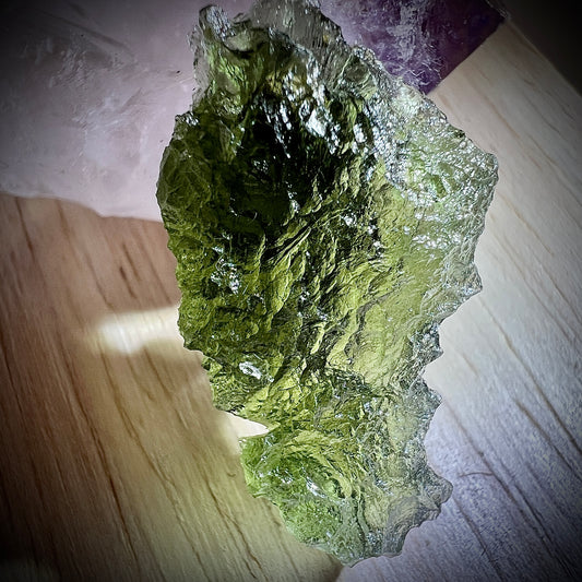High quality moldavite stones