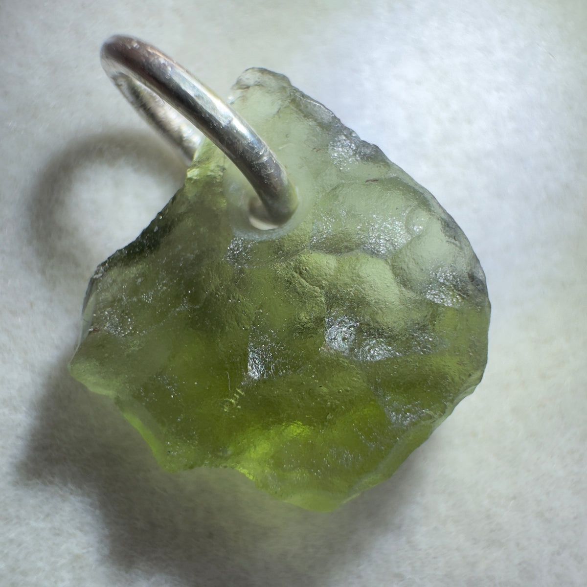 Moldavite Pendant | 0.86g | Chlum