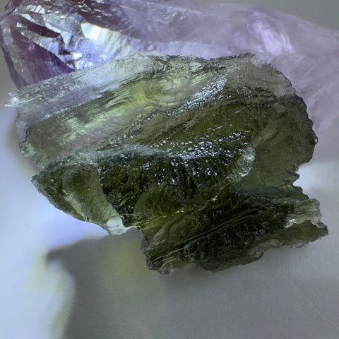 Raw Moldavite | 7.83g | Marouskovo Pole