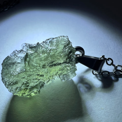 Moldavite Necklace 1.1g