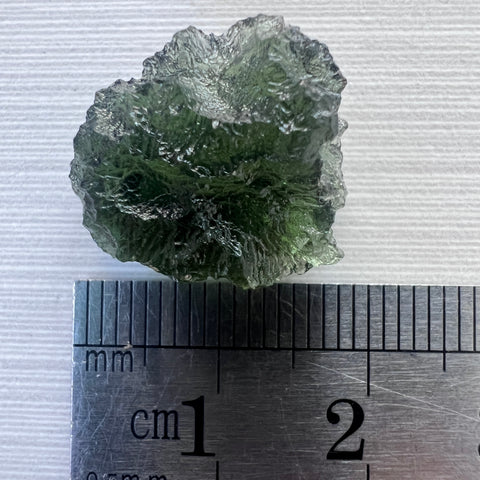 Raw Moldavite |  2.52g | Marouskovo Pole