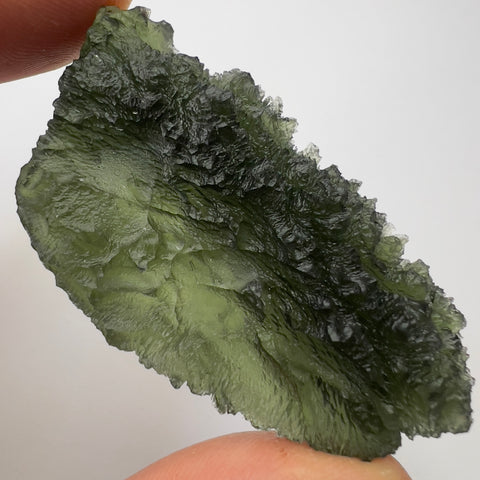 Huge Natural Moldavite | 33.47g | Chrastany