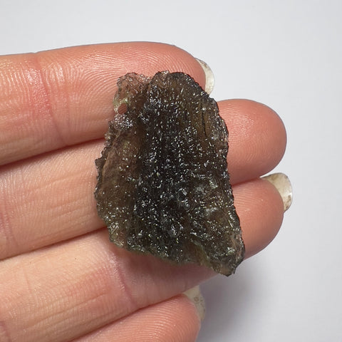 Natural Moldavite 'Hagstone' | 3.43g | Marouskovo Pole