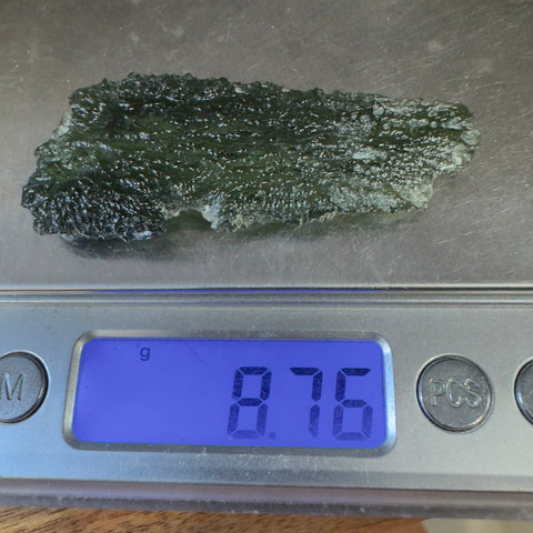 Natural Moldavite | 8.76g | Marouskovo Pole