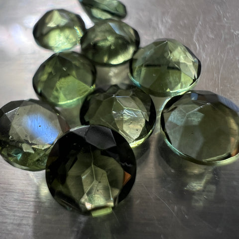 Faceted Moldavite I 0.7ct I Chlum