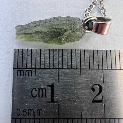Moldavite Necklace 0.9g