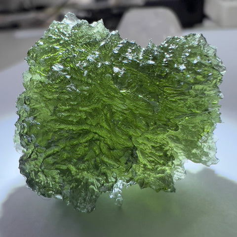 Maly Chlum Moldavite | 10.16g | Inner Bubble