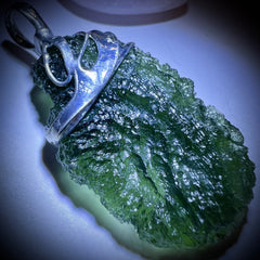 9.7g Chlum Moldavite Pendant