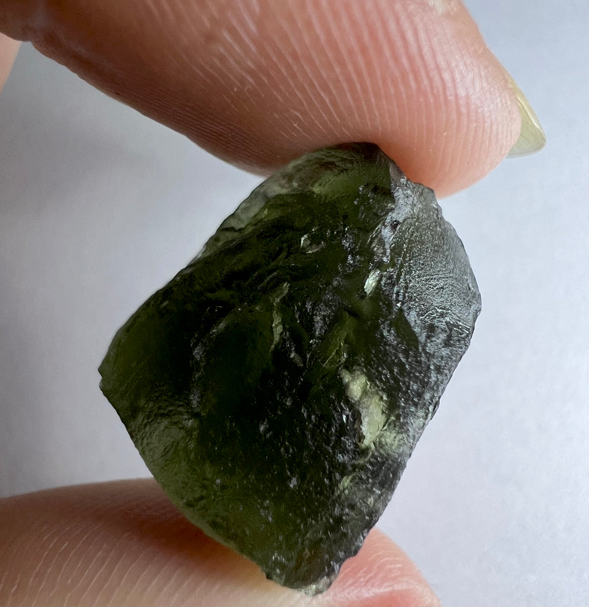 3.34g Chlum Moldavite Field Find
