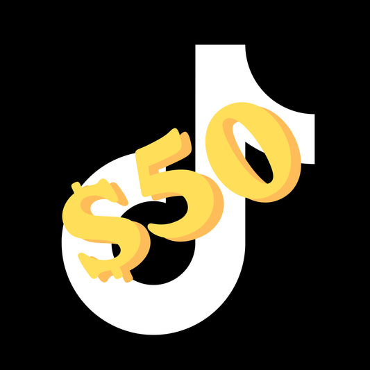 $50USD TikTok LIVE Sale CLAIM