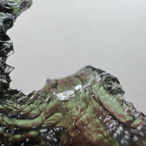 Natural Moldavite Heart I 12.23g I Marouskovo Pole