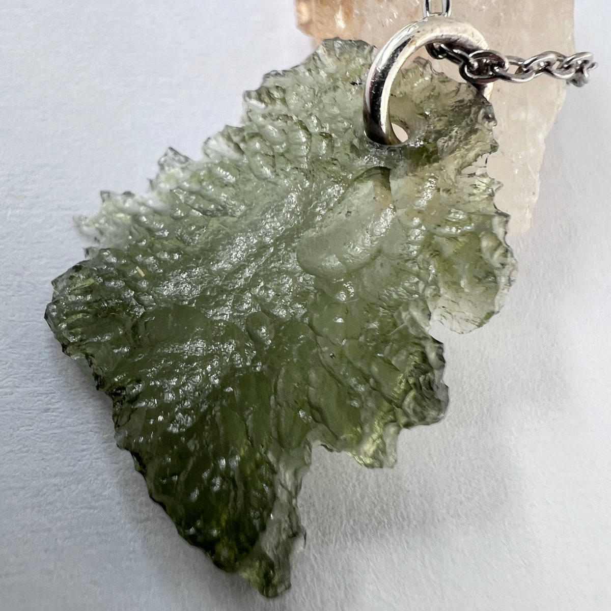 Moldavite Pendant | 1.76g | Chlum