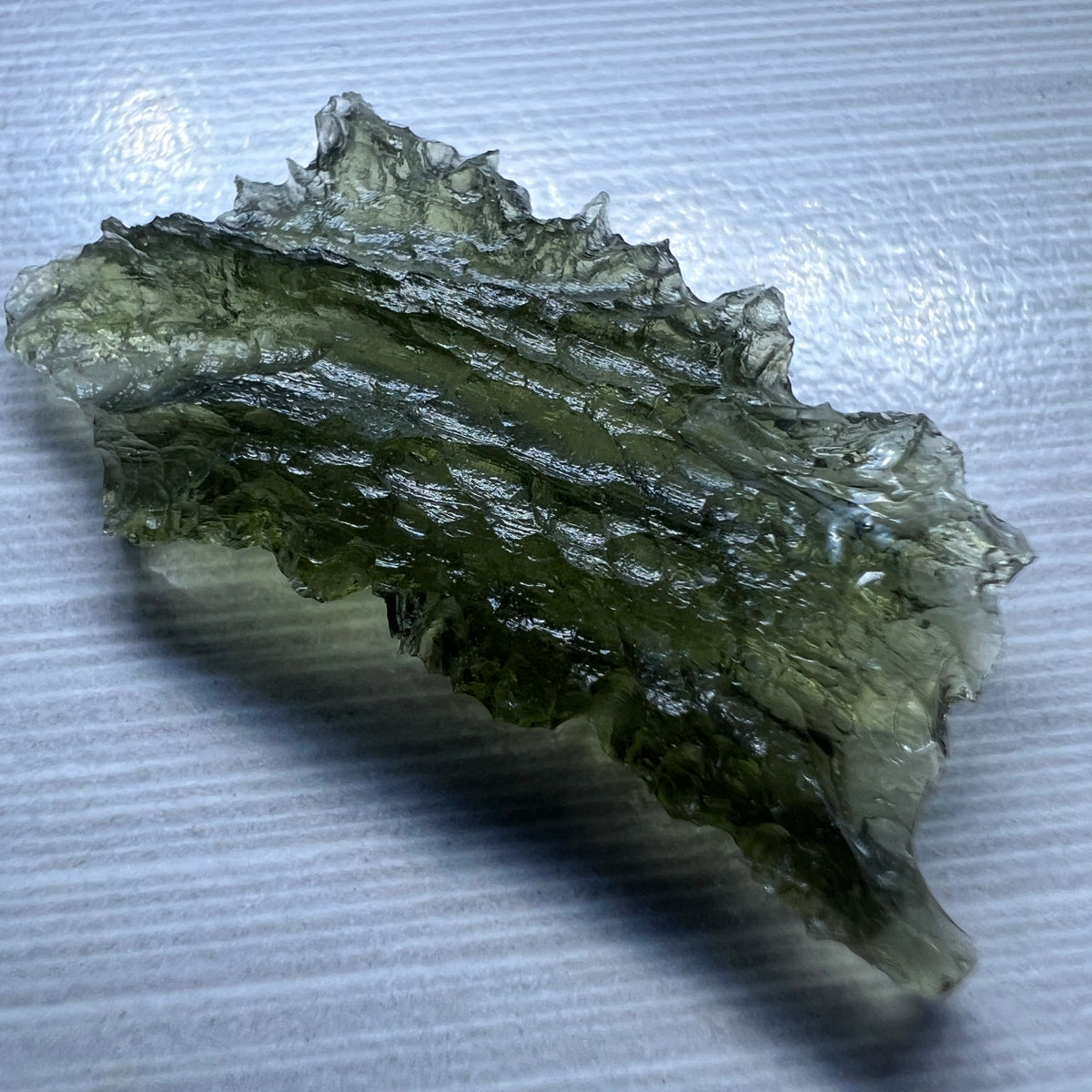 Raw moldavite | 1.03g | Marouskovo Pole