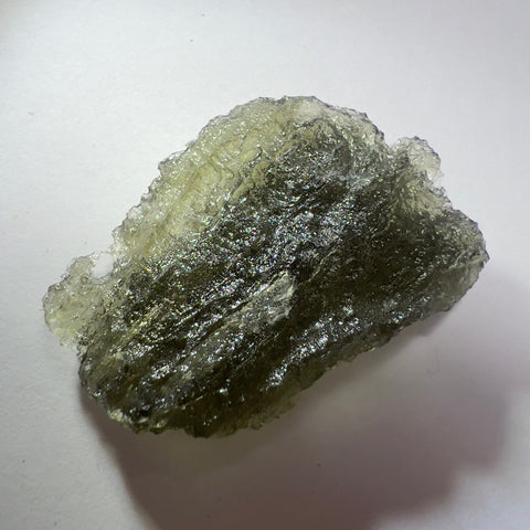 Natural Moldavite 'Hagstone' | 3.43g | Marouskovo Pole
