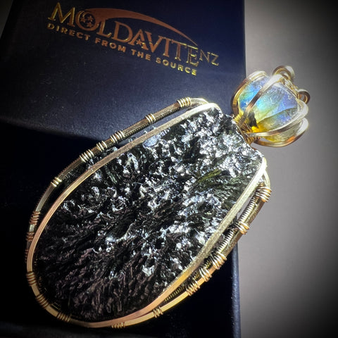 14k Gold-Fill pendant I 11.01g I Maly Chlum