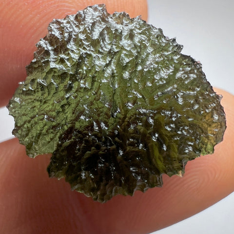 Moldavite with Rare Inner Bubble I 4.58g I Maly Chlum Kraj