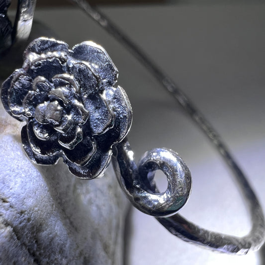 2.45g Moldavite Bracelet in Sterling Silver