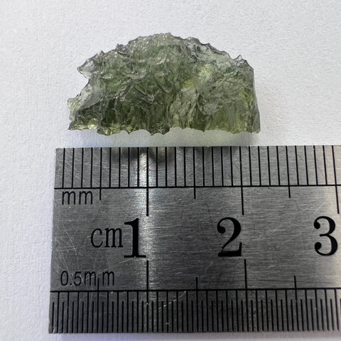 Raw moldavite | 1.17g | Marouskovo Pole