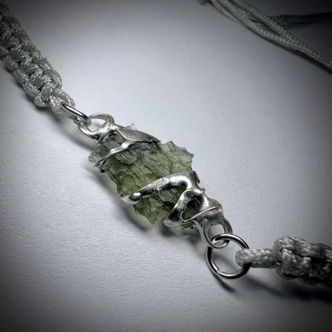Moldavite wristband | 1.1g | Silazka