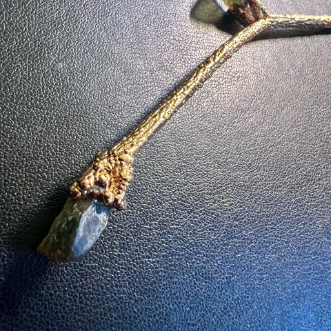 Gold-Plated "Branch" Necklace | 1.1g and 0.8g | Jakule
